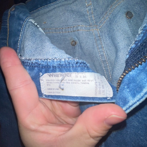 Retro wrangler jeans cowboy cut - Picture 2 of 7